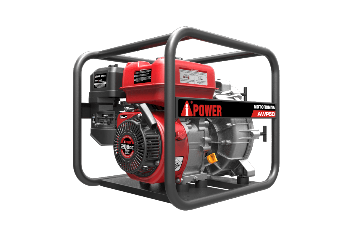 Бензиновая мотопомпа A-iPower AWP50