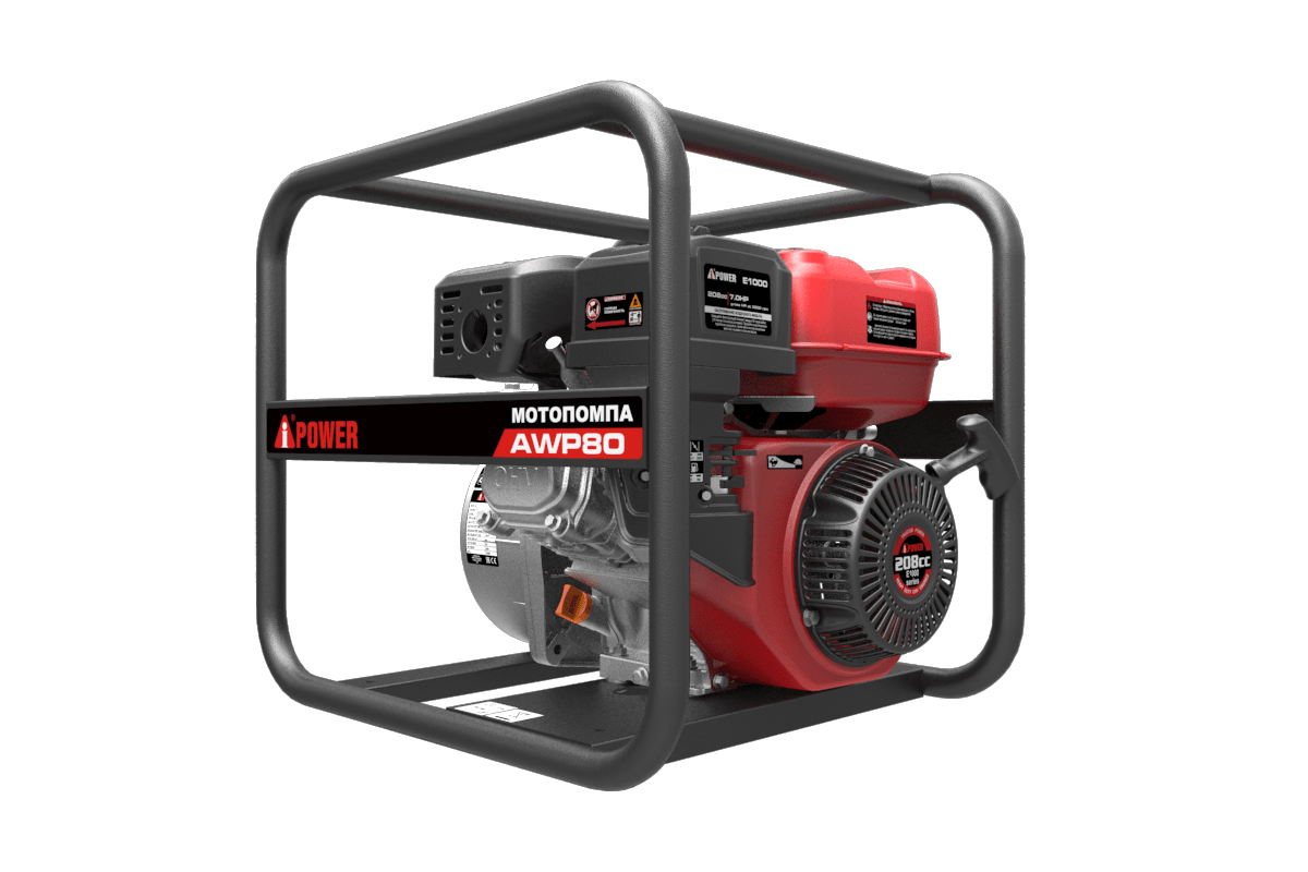 Бензиновая мотопомпа A-iPower AWP80