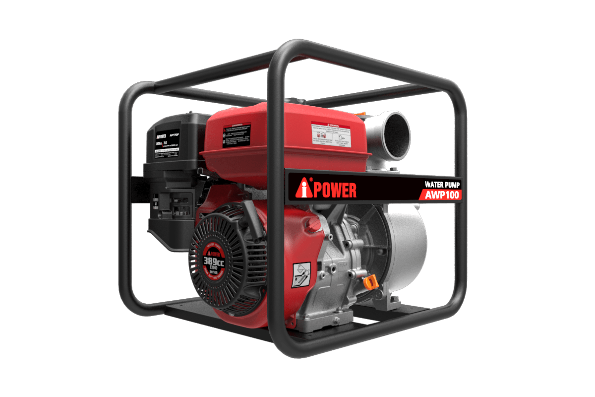 Бензиновая мотопомпа A-iPower AWP100