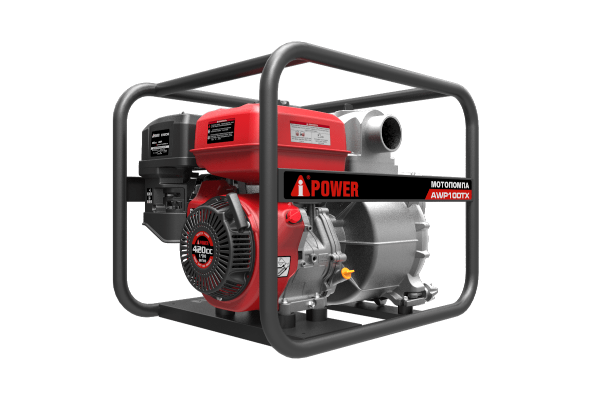 Бензиновая мотопомпа A-iPower AWP100TX
