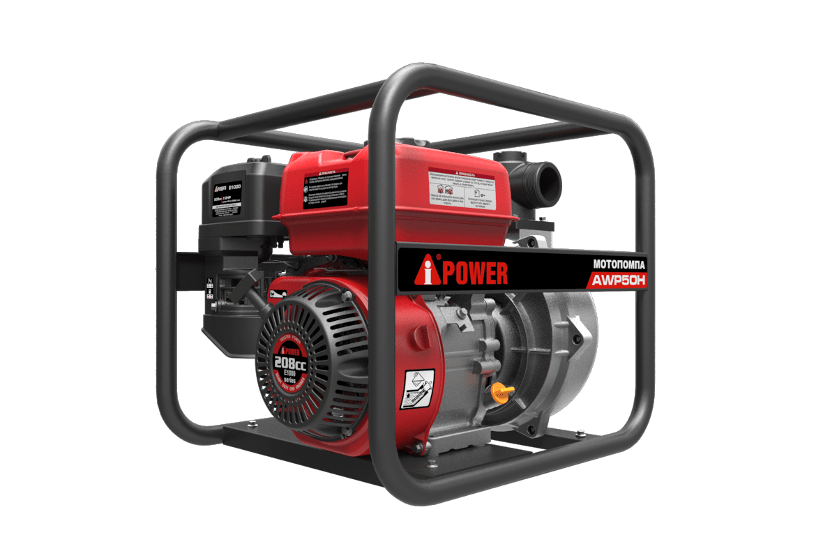 Бензиновая мотопомпа A-iPower AWP50H