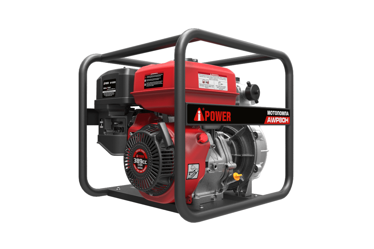 Бензиновая мотопомпа A-iPower AWP80H