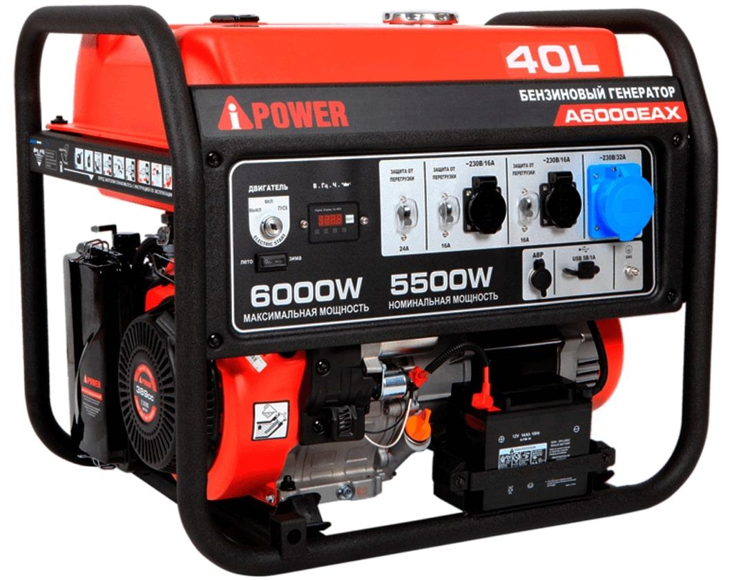 Бензиновый генератор A-iPower A6000EAX