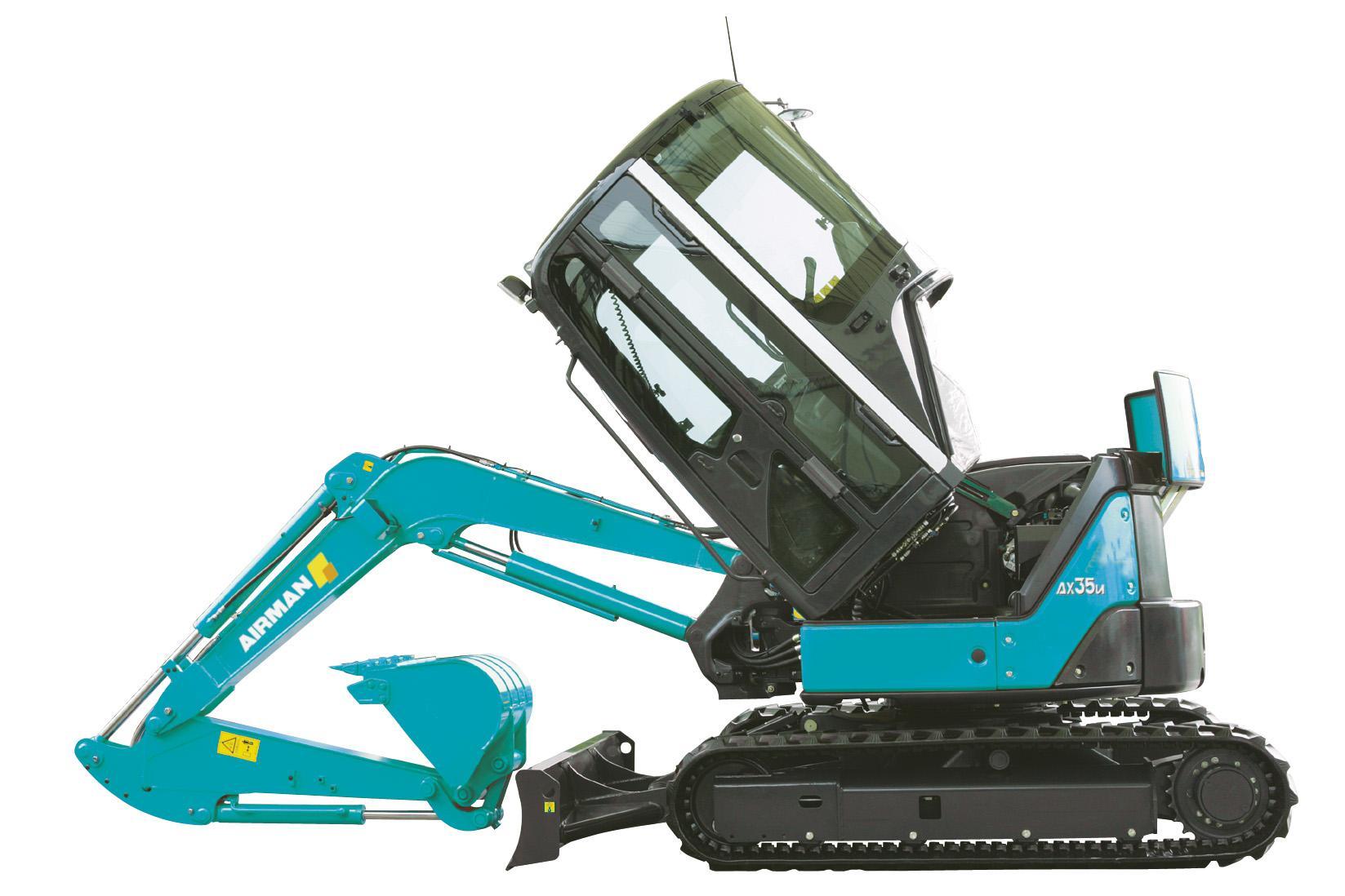 Мини-экскаватор Airman AX33U-7