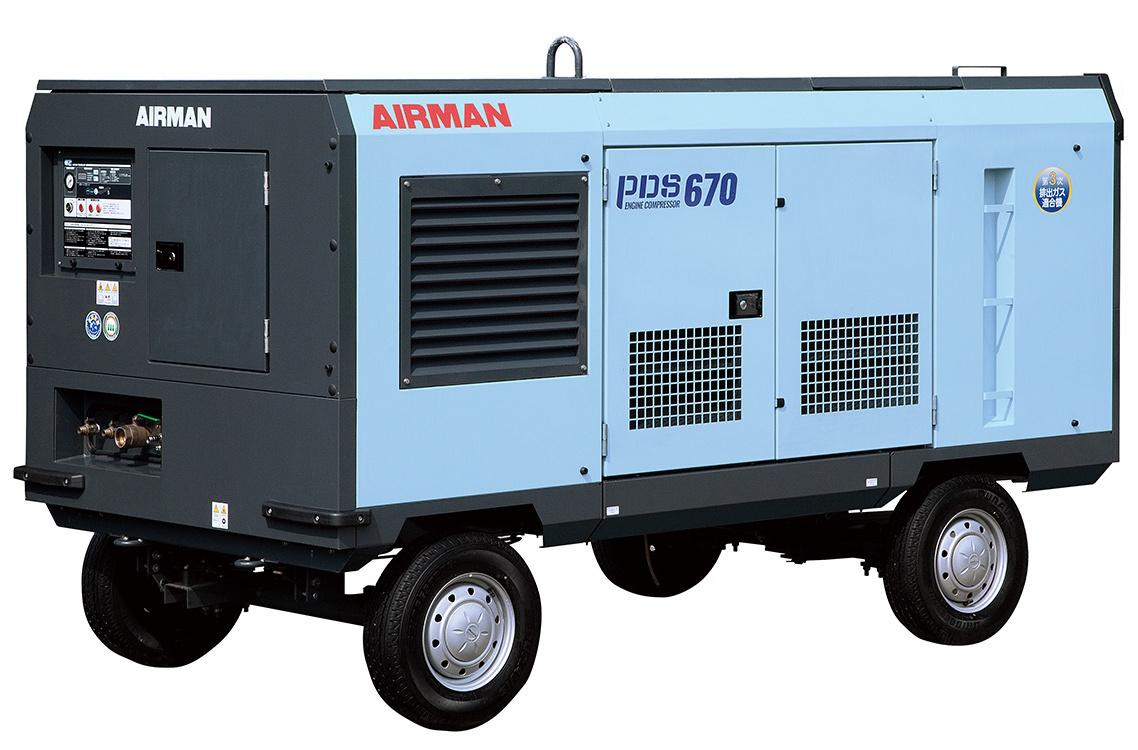 Дизельный компрессор Airman PDS670S-4C5