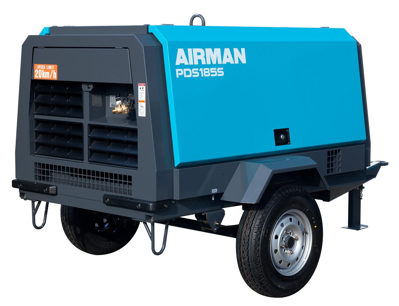 Дизельный компрессор Airman PDS185S-6C2