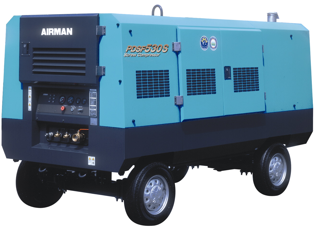 Дизельный компрессор Airman PDSF530S-W