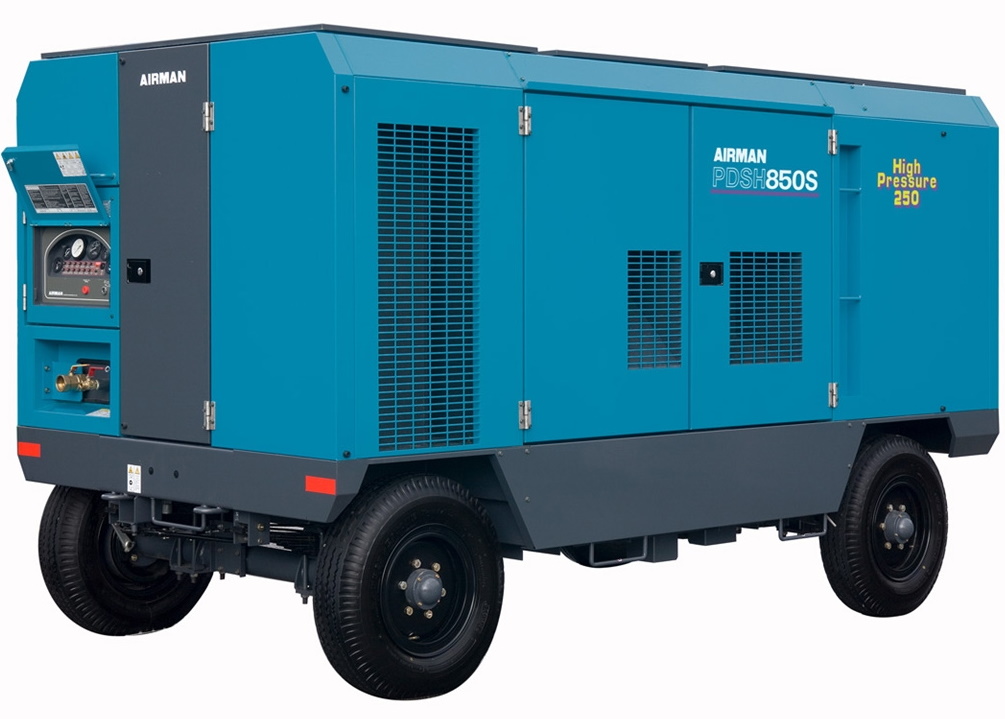 Дизельный компрессор Airman PDSH850S-W 17 бар