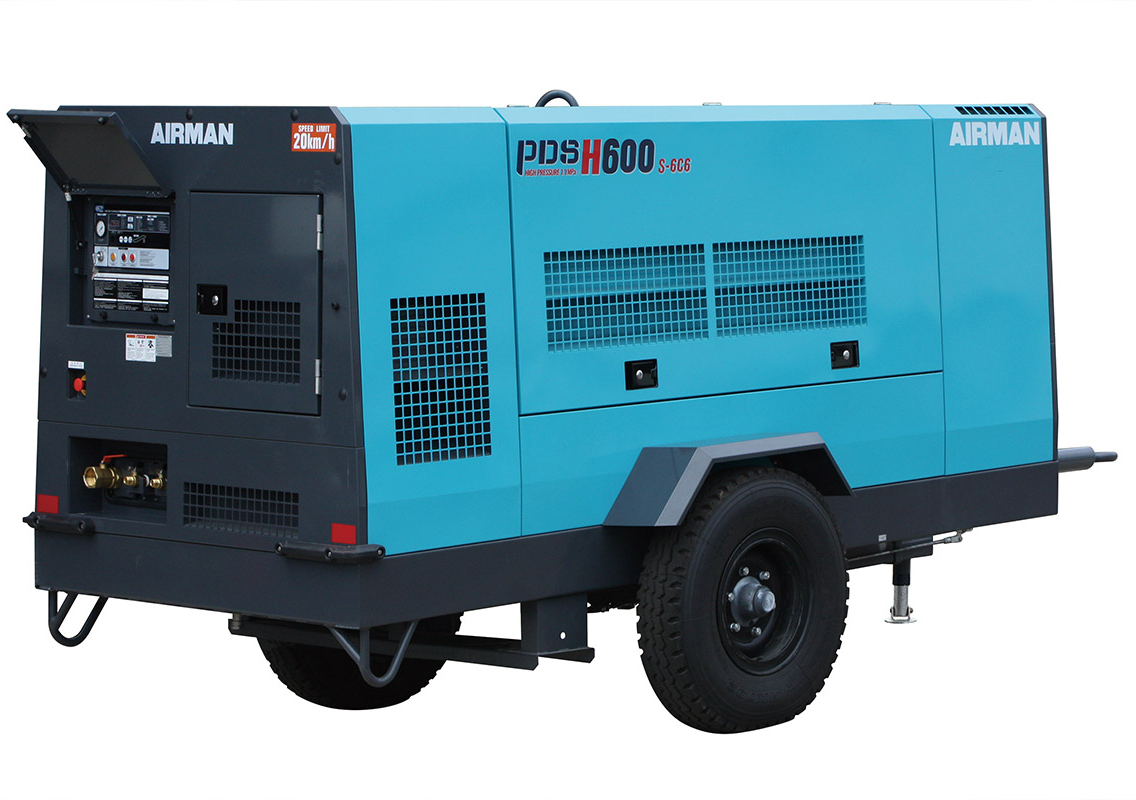 Дизельный компрессор Airman PDSH600S-6C6