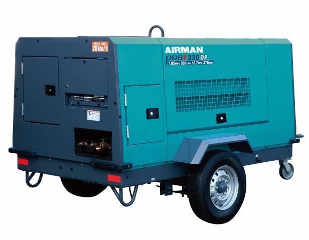 Дизельный компрессор Airman PDSF330DP-6B5 7 бар