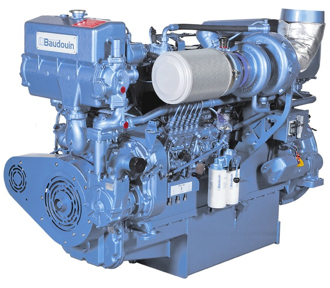 Судовой двигатель Baudouin 6 M26.2 P2 (404 кВт)