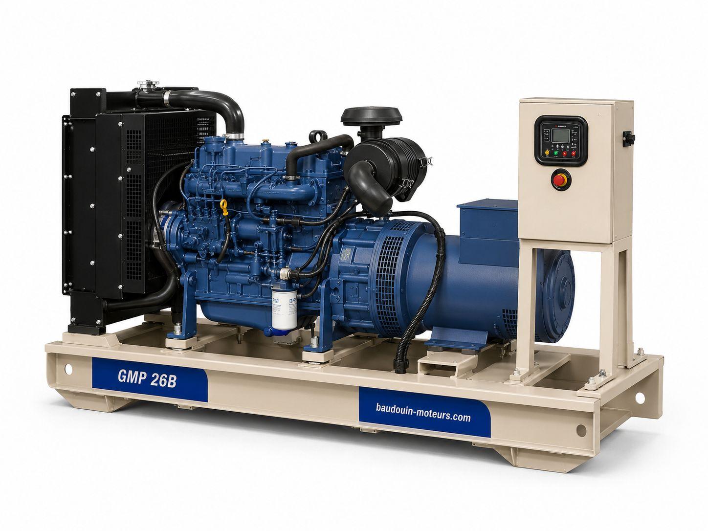 Дизельный генератор Baudouin GMP 26B