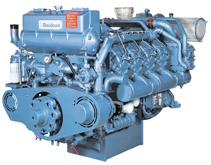 Судовой двигатель Baudouin 8 M26.2 P2 (539 кВт)