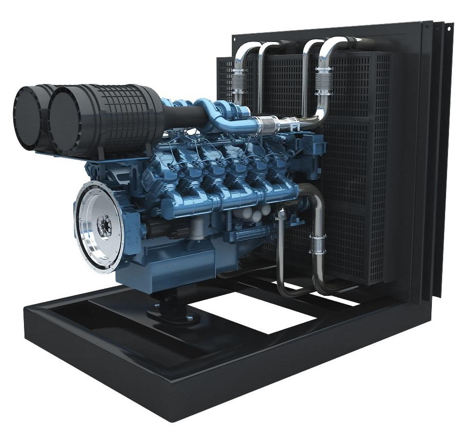 Дизельный двигатель Baudouin 12M26G1100/5E2