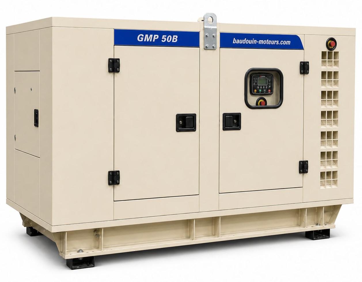 Дизельный генератор Baudouin GMP 50B в кожухе