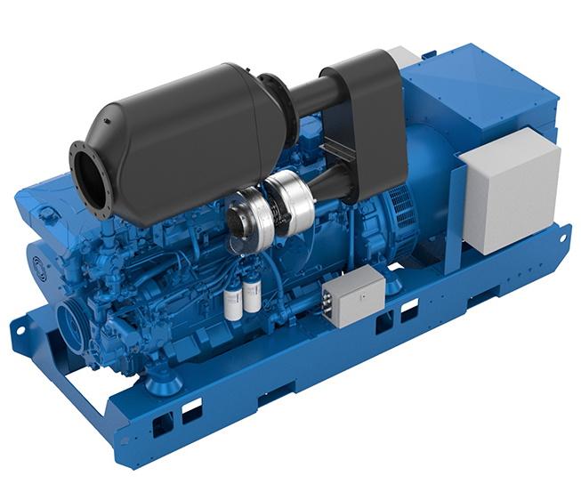 Судовой дизельный генератор Baudouin 6M26.3+SCR