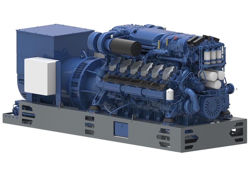 Судовой дизельный генератор Baudouin 12M26.3