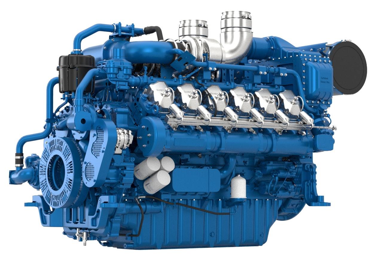 Газовый двигатель Baudouin 12M33G10B0/5