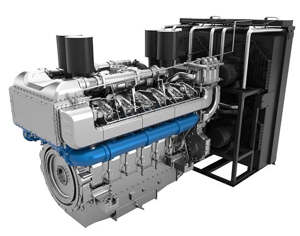 Газовый двигатель Baudouin 12M55G6N0/5
