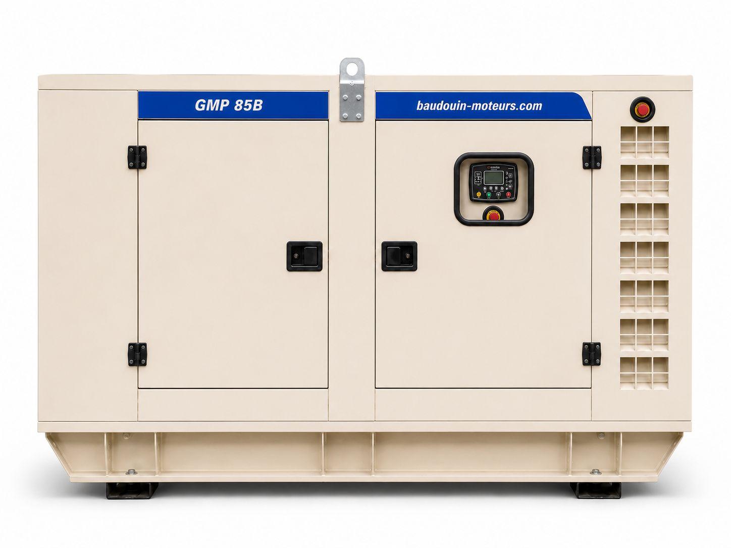 Дизельный генератор Baudouin GMP 85B в кожухе