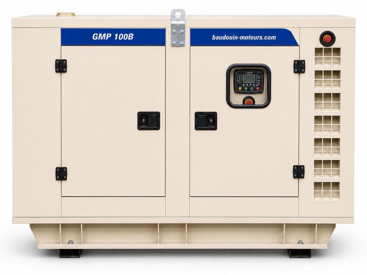 Дизельный генератор Baudouin GMP 100B в кожухе