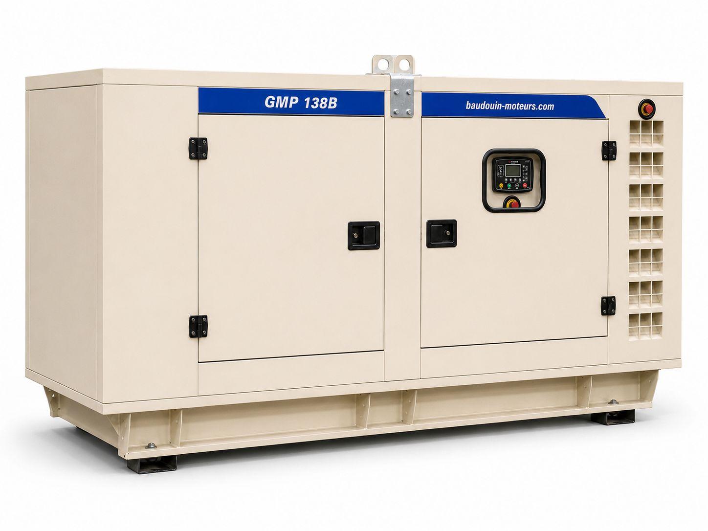 Дизельный генератор Baudouin GMP 138B в кожухе