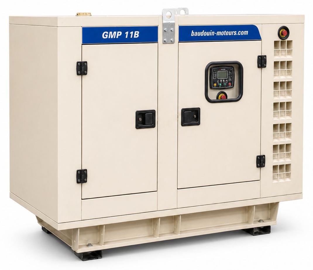 Дизельный генератор Baudouin GMP 11B в кожухе
