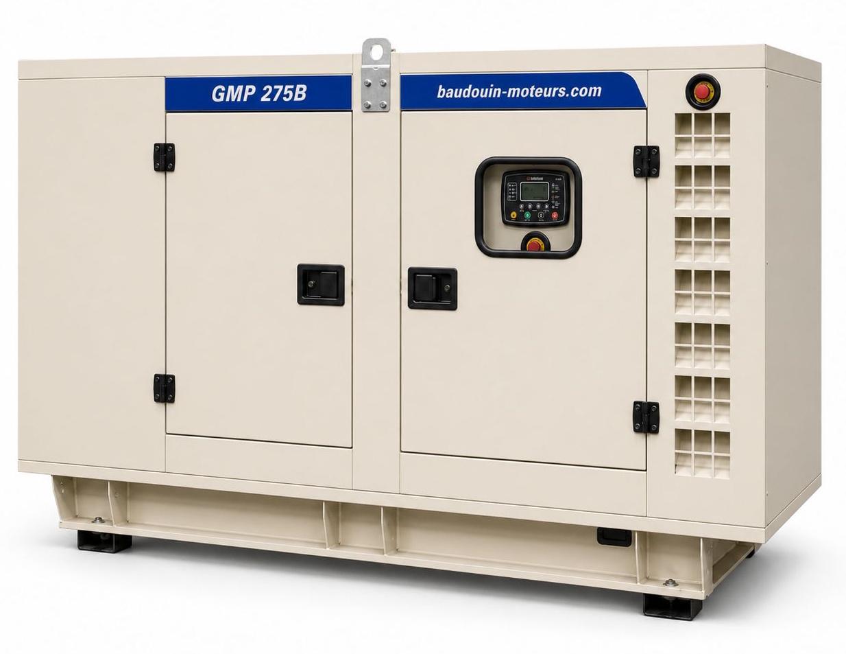Дизельный генератор Baudouin GMP 275B в кожухе