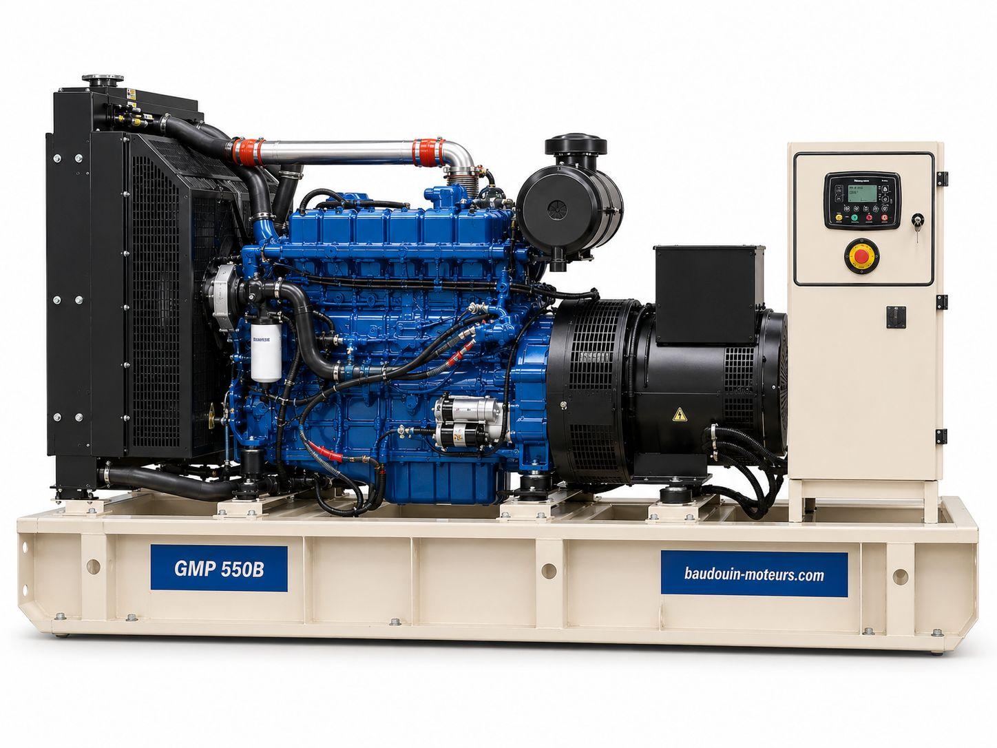 Дизельный генератор Baudouin GMP 550B