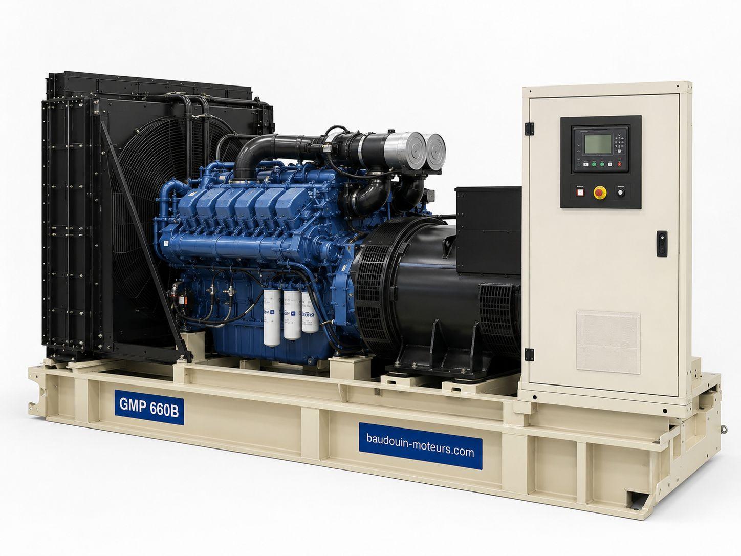 Дизельный генератор Baudouin GMP 660B