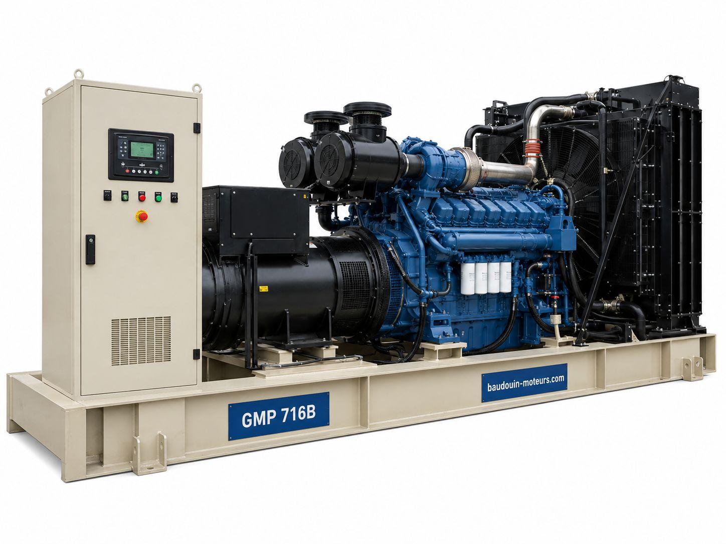 Дизельный генератор Baudouin GMP 716B