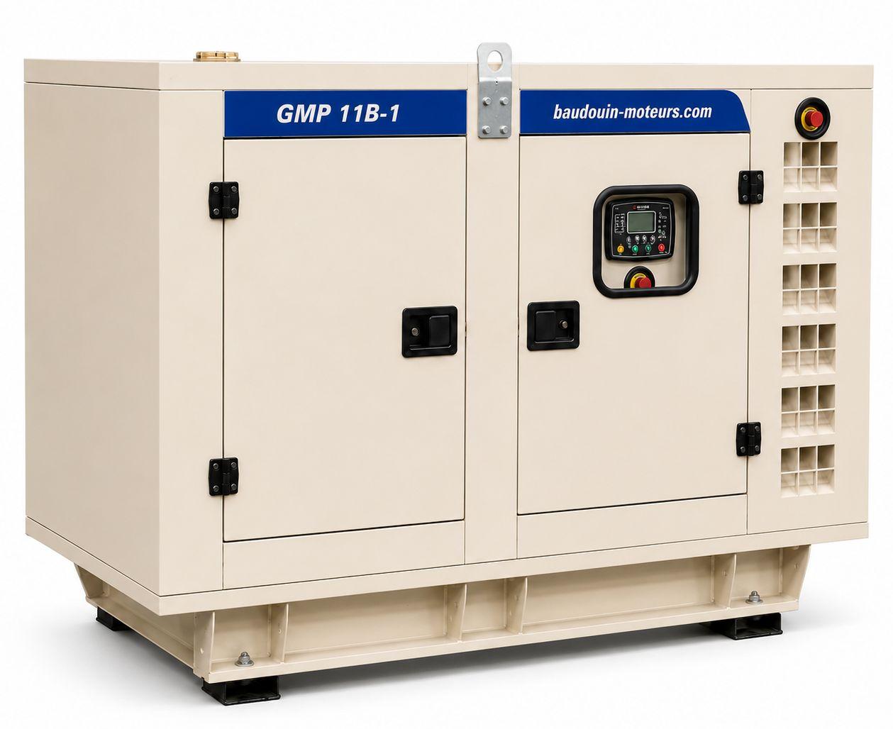 Дизельный генератор Baudouin GMP 11B-1 в кожухе