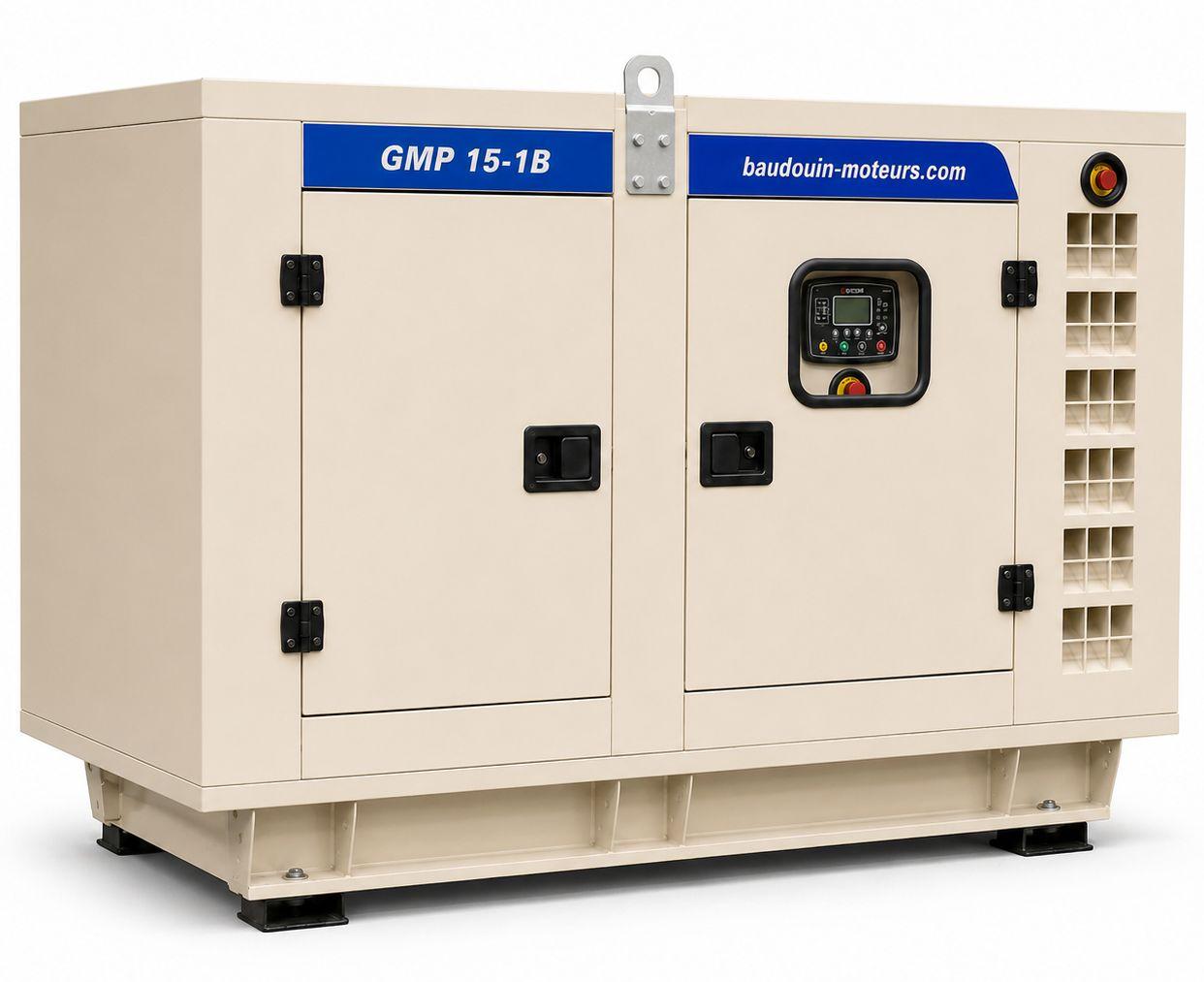 Дизельный генератор Baudouin GMP 15B-1 в кожухе