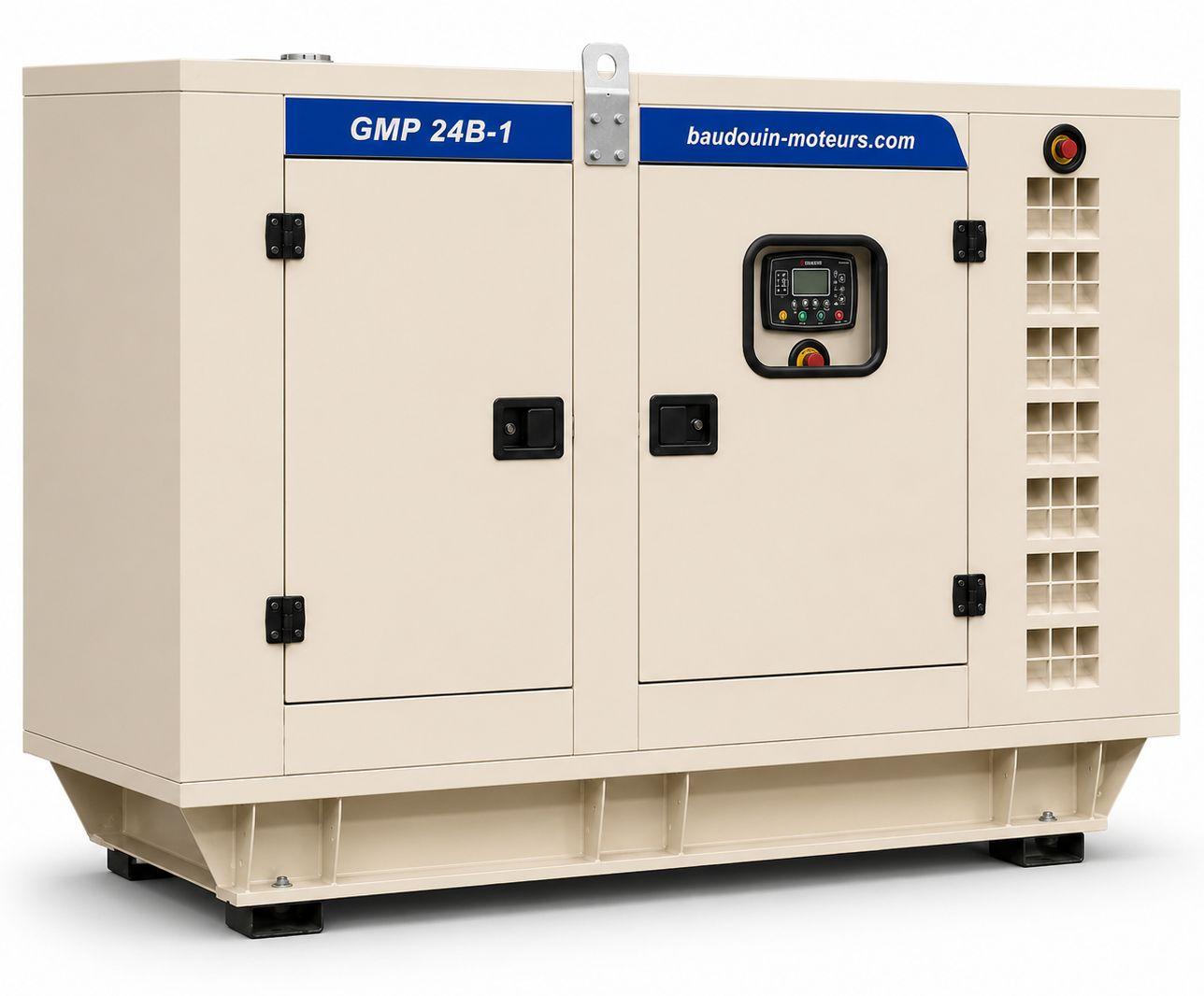 Дизельный генератор Baudouin GMP 24B-1 в кожухе