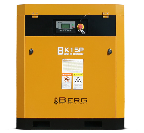 Винтовой компрессор Berg ВК-15Р-Е (IP23) 10 бар