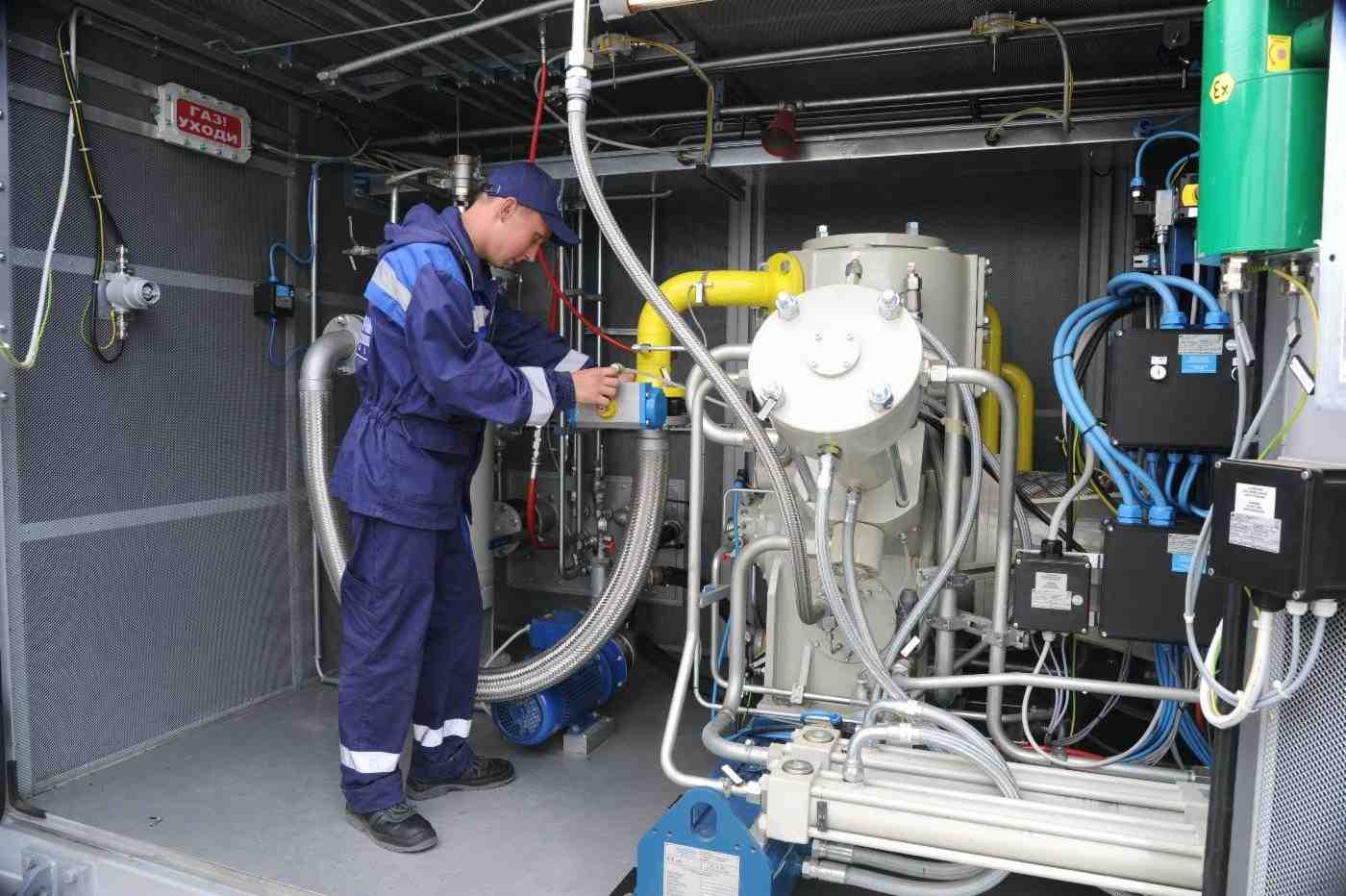 Монтаж компрессоров