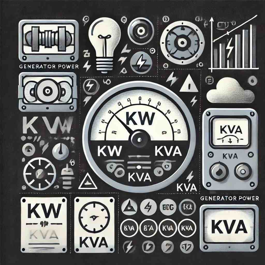 Как правильно измерять мощность генератора: в кВт или кВА? И в чем разница?