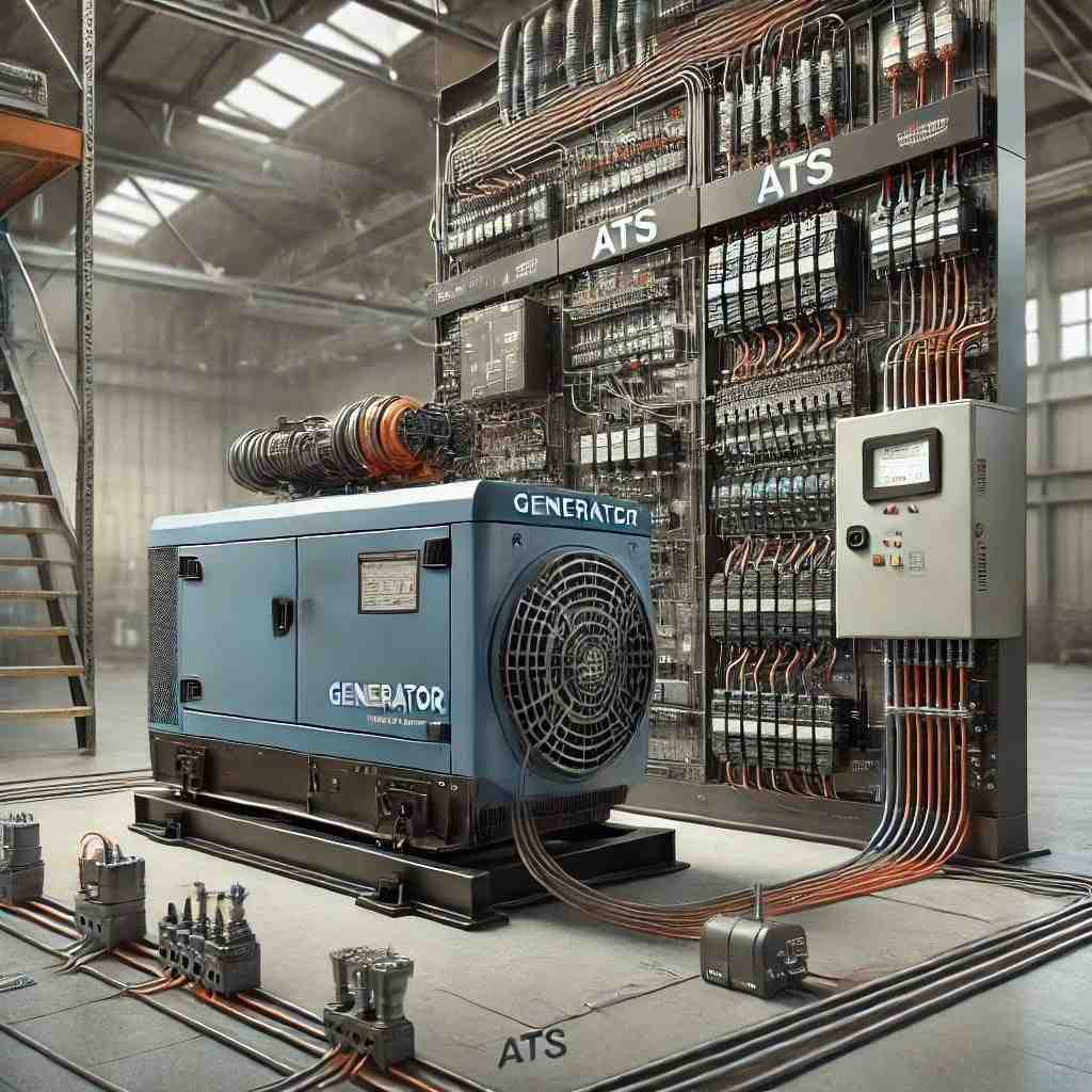 Как подключить генератор к автоматическому переключателю (ATS)?
