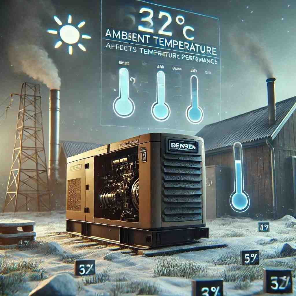 Влияет ли температура окружающей среды на работу генератора?