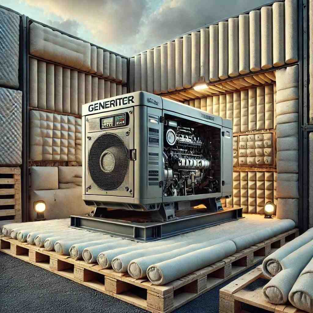 Какие шумозащитные меры можно принять для генератора?