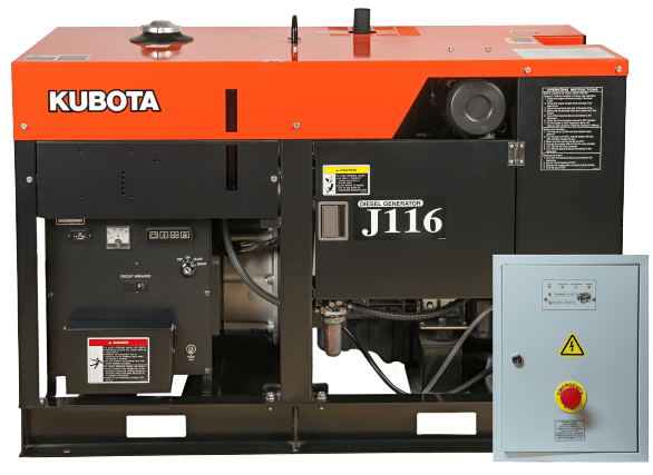 Генератор Kubota J 116