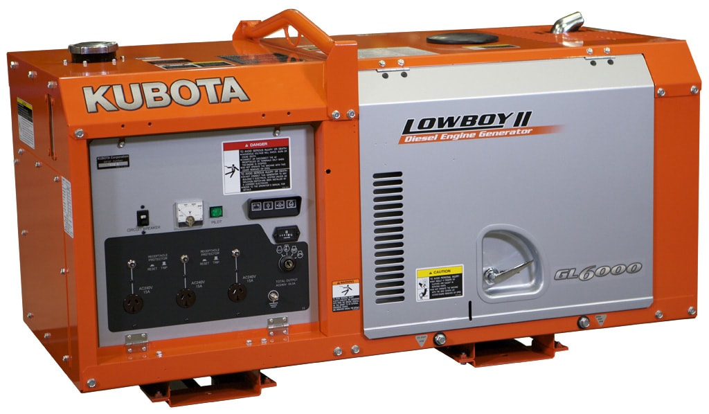 Генератор Kubota GL 6000