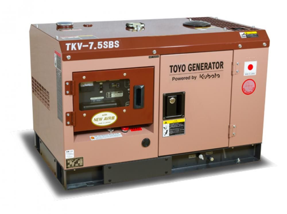 Генератор TOYO TKV-7.5SBS