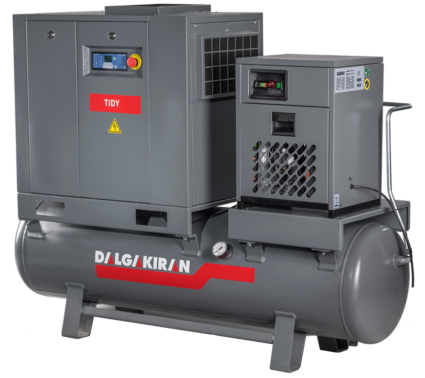 Винтовой компрессор Dalgakiran Tidy 3-7-250D (Compact)