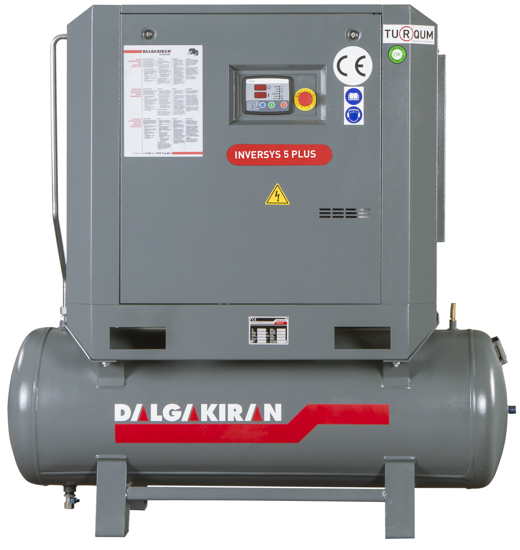 Винтовой компрессор Dalgakiran INVERSYS Plus 5-7-250