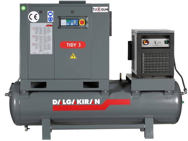 Винтовой компрессор Dalgakiran Tidy 3-7-500D (Compact)