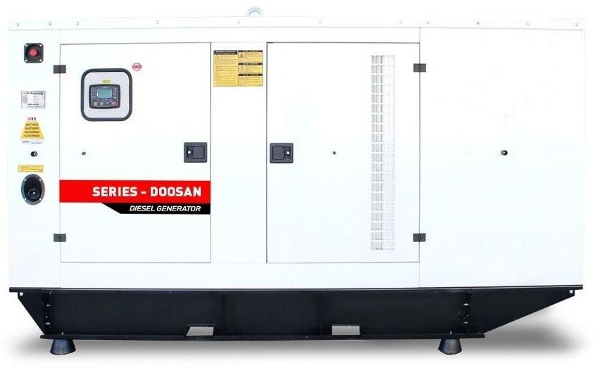 Дизельный генератор Doosan KWJ705D в кожухе