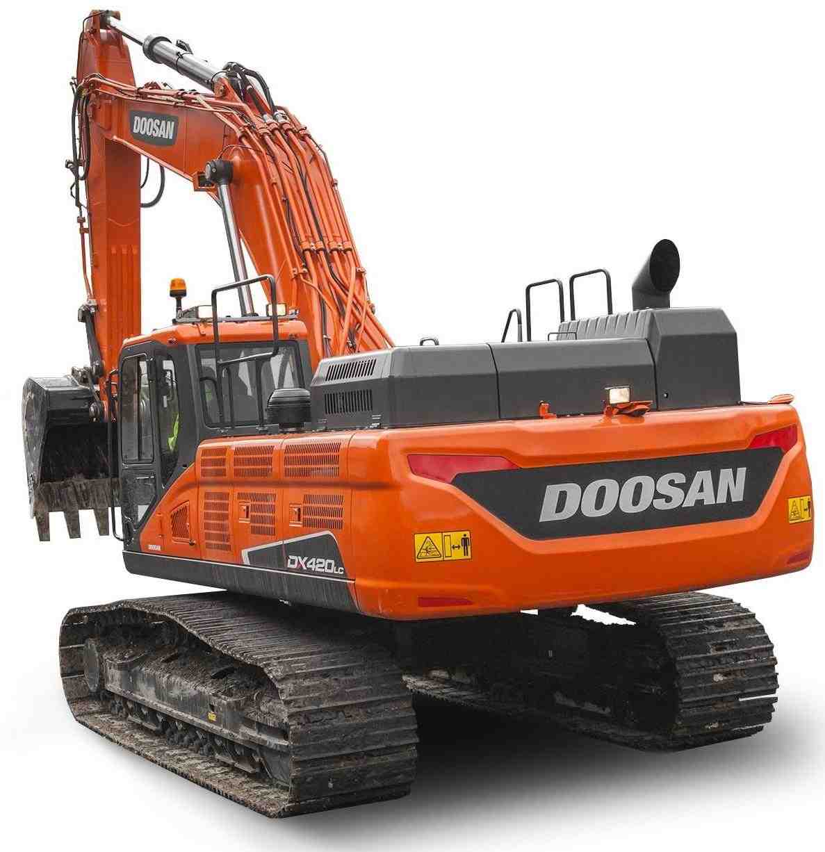 Гусеничный экскаватор DOOSAN DX420LCA купить у производителя — Официальный  дистрибьютор DOOSAN