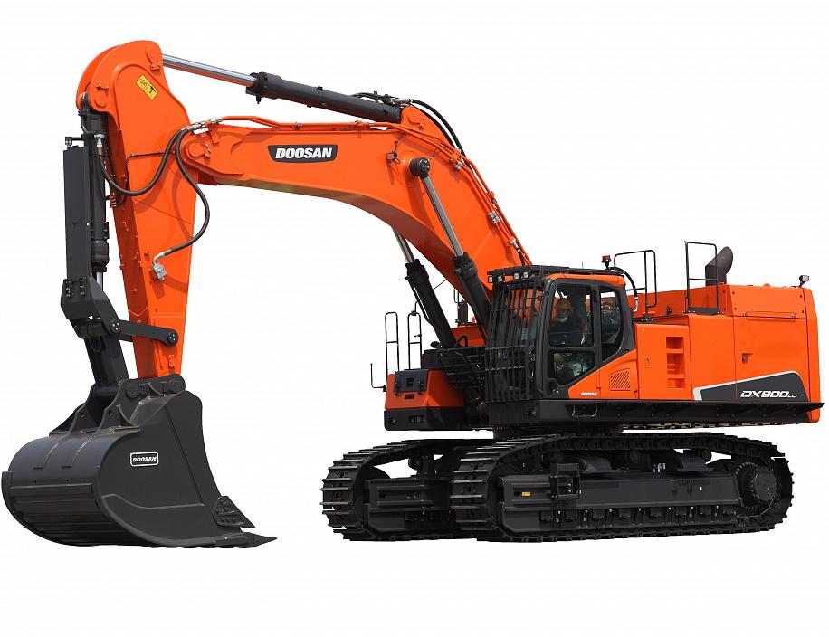 Гусеничный экскаватор DOOSAN DX800LC