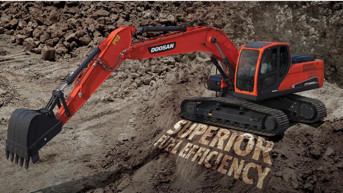 Гусеничный экскаватор DOOSAN DX220LCA-2